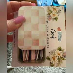 Goody Hair Accessories
Pink Rosy Check
Keepsake Matchbox Tin Box